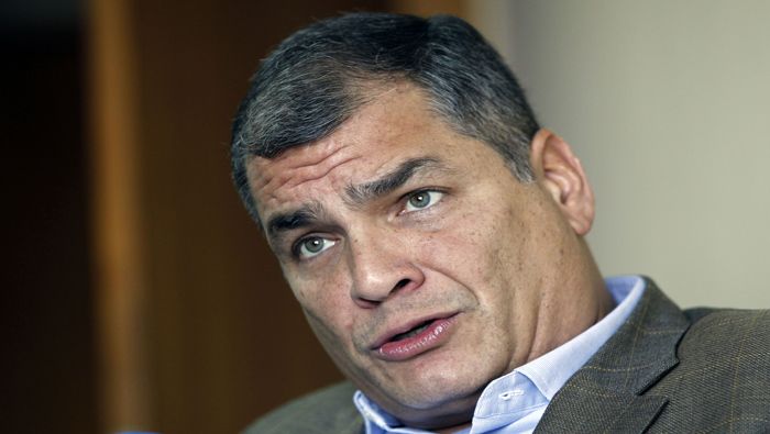 El líder ecuatoriano cuestionó los intentos por inculparlo de supuestos hechos de corrupción durante su mandato.