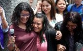 Evelyn Hernández quedó embarazada producto de una violación en 2016, a los 17 años.