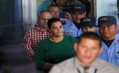 La esposa del expresidente Lobo esperaba por su condena desde una cárcel en Tegucigalpa (capital).