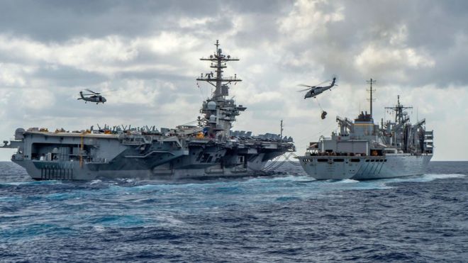 Las tensiones entre Washington y Teherán también continúan en el golfo Pérsico, donde EE.UU. pretende garantizar la seguridad de embarcaciones.