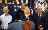 La gobernadora de Puerto Rico, Wanda Vázquez, dijo que la isla estaba preparada para la llegada de la tormenta Karen.