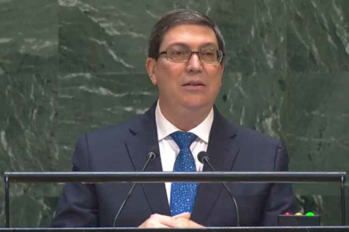Rodríguez intervino en el 74º Periodo de Sesiones de la Asamblea General de las Naciones Unidas.