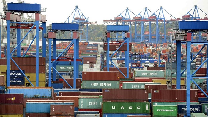 La OMC dio un rango de previsión para el crecimiento del comercio este año de entre el 0.5% y el 1.6%.