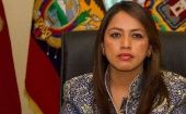 La prefecta de la provincia de Pichincha, Paola Pabón, fue detenida el pasado lunes y condenada a prisión preventiva este parte por la Fiscalía General de Ecuador.