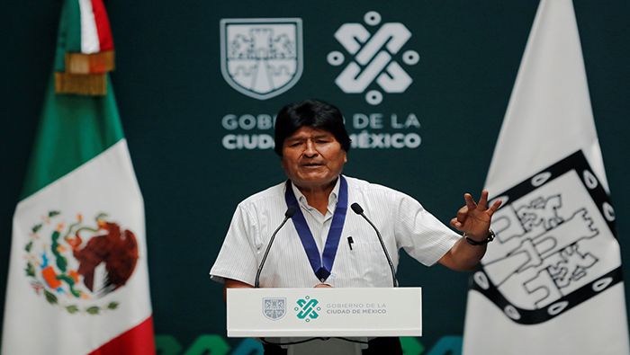 Evo Morales denunció que el golpe de Estado en su contra, es una conspiración política y económica que viene desde EE.UU.
