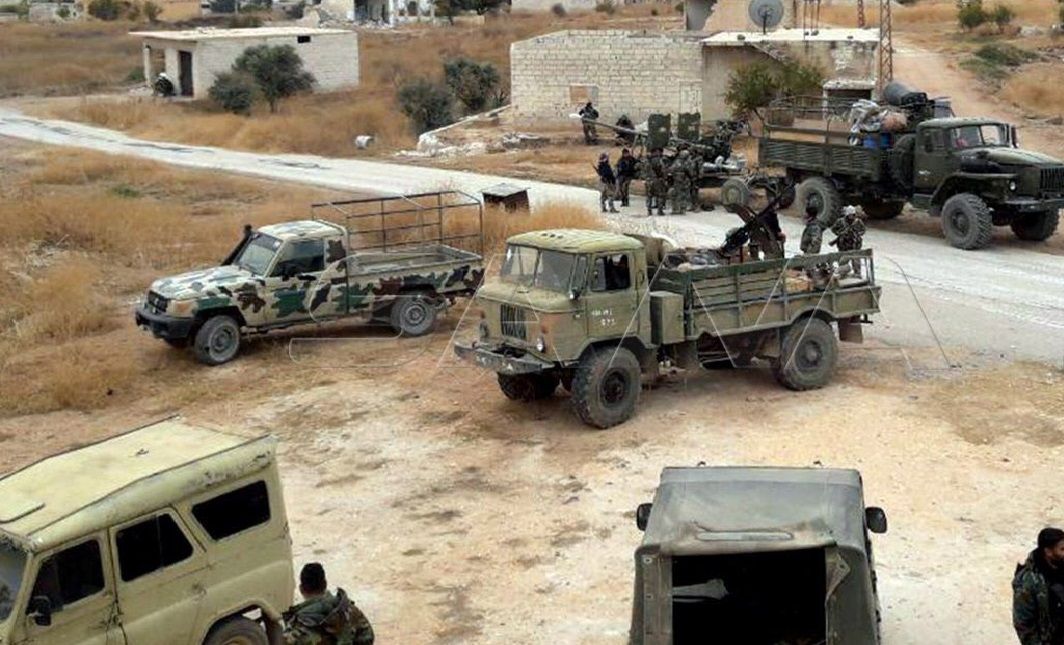 Días pasados el ejército recuperó el control de la aldea de Msheirfeh, ubicada al sureste de Idlib.