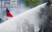 La investigación se efectuó después que un grupo de brigadistas entregaran una muestra del agua utilizada para repeler las protestas en Chile.