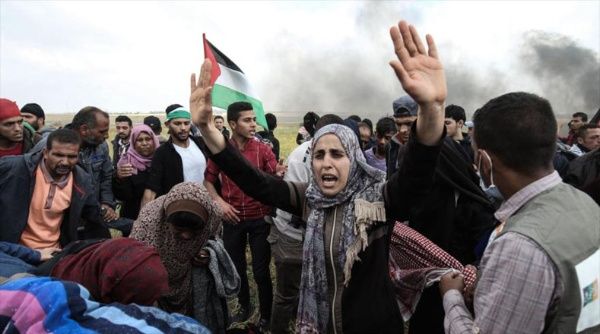 Resultado de imagen para huelga palestinos acuerdo del siglo
