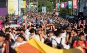 Miles de argentinos participaron el sábado en la reinauguración del recinto cultural Tecnópolis.