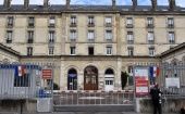Una vista del Hospital Tenon de París, donde tres miembros del personal han dado positivo al nuevo coronavirus.