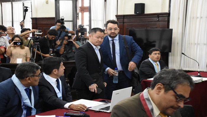 En enero pasado, la fiscal adjunta suprema de Perú, Bersabeth Revilla Corrales, solicitó una condena de 12 años de cárcel para el excongresista Kenji Fujimori.