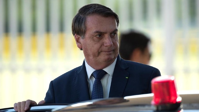 Bolsonaro rectificó las estadísticas de la Covid-19 y afirmó que la primera muerte en Brasil ocurrió en enero.