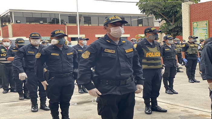 En la Escuela de Oficiales en el distrito de Puente Piedra, al norte de Lima, se registró un foco de contagio.