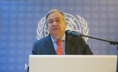 Guterres subrayó que la paralización de países y economías enteras por causa del coronavirus ha expuesto problemas globales. 