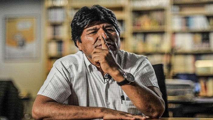 Evo Morales recalcó que estas maniobras se realizan cuando se dan a conocer informes que demuestran el triunfo del MAS-IPSP en las pasadas elecciones de 2019.