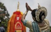 Rath Yatra, una de las festividades religiosas más importantes de la India, se ha visto afectada este año por la pandemia de Covid-19.