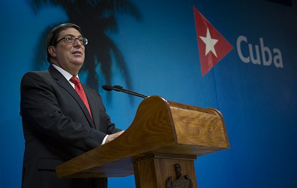 El canciller cubano Bruno Rodríguez ha denunciado la injerencia en los asuntos internos de Cuba que se evidencian en el libro de John Bolton.