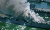 Por su parte el Departamento de Bomberos de San Diego, informó que varios marineros fueron remitidos a urgencias para ser atendidos ante las graves quemaduras.