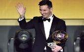 El futbolista argentino Leonel Messi, ganador del Balón de Oro de la temporada pasada, conservará dicho honor un año más.