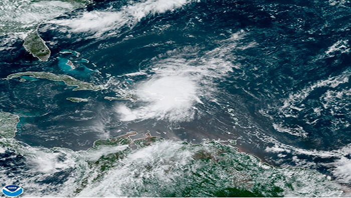 Isaías es el segundo huracán de la temporada en el Atlántico después de Hanna.