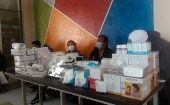 Los profesores del norte de Potosí entregaron respiradores a los hospitales San Luis en el municipio de Sacaca,