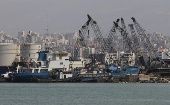 El ministro de Economía y Comercio del Líbano, Raoul Nehme, indicó que "hay 12 grúas de las 16 operando en el puerto de Beirut".