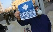 La solidaridad con los presos políticos mapuche ha crecido en todo Chile y las protestas llegan a Santiago.
