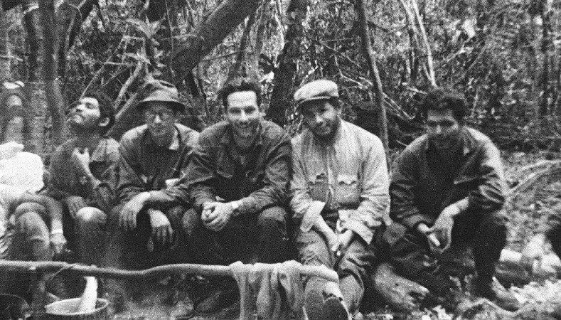 Parte de la guerrilla del Che, antes de la separación en varios grupos, previo a la emboscada de Vado del Yeso.
