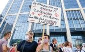 Crecen protestas en Europa de grupos que niegan la Covid-19