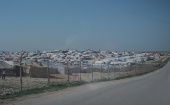 El campo de Al Hol, en la provincia de Hasaka, cerca de la frontera con Irak, es el campo más grande del noreste de Siria.