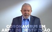 En sus palabras, Lula vinculó los señalamientos al Ejecutivo, con el llamamiento a que los ciudadanos trabajen por revertir la situación política del país, sin hacer concesiones a quienes pusieron al actual presidente en el poder.