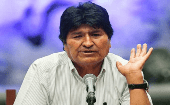 Evo Morales expresó que no van a proscribir al pueblo porque está unido". Asimismo indicó que "yo estoy fuera de Bolivia por el golpe de Estado" pero si el actual Gobierno de facto se apegara a la Constitución el exmandatario estaría presente en las elecciones.