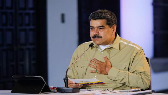 El líder venezolano detalló que al detenido se le incautó un arsenal de armamento pesado sofisticado.