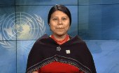 La también funcionaria de la ONU afirmó que la participación de las mujeres indígenas en la política sigue siendo difícil pero no imposible. 