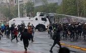 La represión por parte del cuerpo de Carabineros volvió a poner en evidencia las violaciones de los DD.HH. por parte del organismo de seguridad chileno.