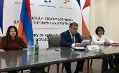 "Armenia confirma la necesidad de un alto el fuego inmediato. Subrayamos una vez más que no hay una alternativa a un acuerdo pacífico para el conflicto y el proceso de paz”.
