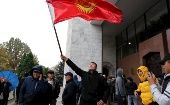 Las protestas en Biskek no disminuyen desde la publicación de los resultados de las elecciones el domingo último y los sectores de oposición se encuentran divididos.