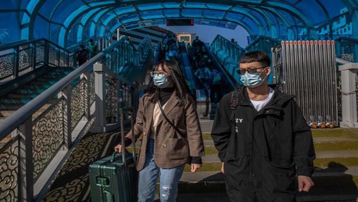 Al menos 12 personas fueron diagnosticadas con la Covid-19 en la ciudad de Qingdao.