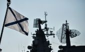 La Flota del Mar Negro, que forma parte de la Armada de Rusia, se utiliza para vigilar las fronteras marítimas en el sur del país euroasiático.
