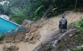 A medida que la situación climática se regulariza en los países centroamericanos tras el paso de Eta, se constata la destrucción dejada por el huracán.