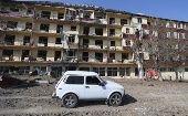 Shusha se encuentra a apenas 11 km de Stepanakert, la capital de la región independentista, la cual según la propia declaración "ya está en peligro".