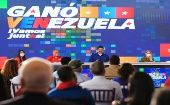 En referencia a las elecciones de este 6 de diciembre, Nicolás Maduro dijo que fue la primera elección del país en pandemia.