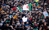 Imágenes de protestas en Argelia para exigir cambios políticos