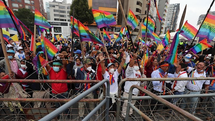 La Secretaría de Seguridad de la Alcaldía de Quito tomó medidas de control ante el inminente arribo de la marcha indígena