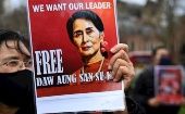 Aung San Suu Kyi no había podido verse con sus abogados desde que la Junta Militar la arrestar tras el golpe de Estado