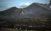 La espectacular erupción volcánica de La Soufriere, la primera desde 1979, ha obligado a la evaluación de 45.000 personas, de una población de 110.000.