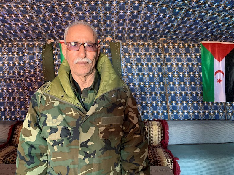 Gali encabeza el Frente Polisario en su lucha contra la ocupación de Marruecos, en la nueva etapa iniciada a finales del año 2020.