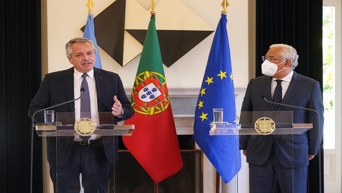 El jefe de Estado argentino señaló que desde su inicio como presidente pro-témpore del Mercado Común del Sur (Mercosur) se han fortalecido las relaciones con la Unión Europea (UE).