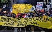 Diferentes manifestaciones tuvieron lugar en Brasilia, Bahía, Ceará, Alagoas y Sergipe y otras ciudades brasileñas 