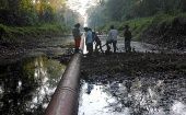 La exposición ocupacional se corresponde con la poca seguridad de los indígenas que trabajan para las petroleras.